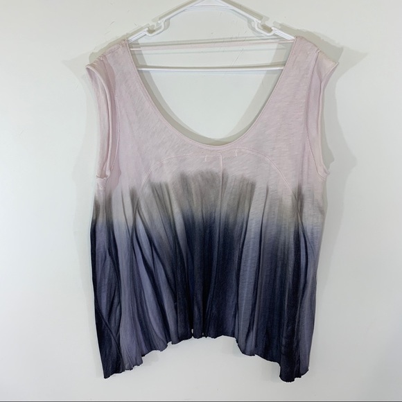 Free People We The Free Paradise Tee Lilac Fog Ombré Small - Picture 11 of 16